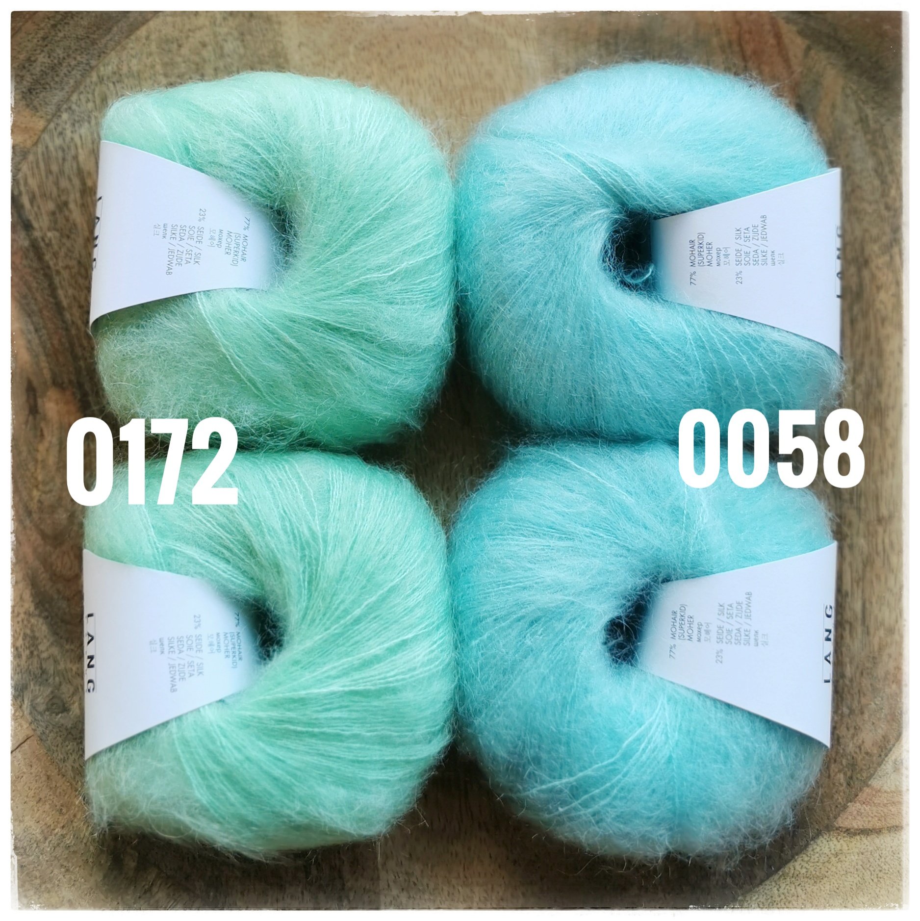 Mohair Luxe, <br>0172 voimakas mintunvihreä - Image 2