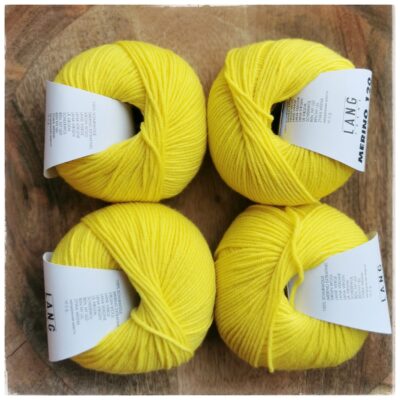 Merino120, <br>0214 kirkkaankeltainen