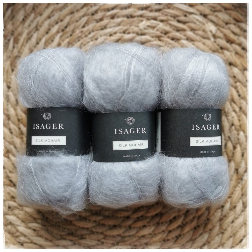 <i>Uusi!</i> Silk Mohair, 48 hopeanharmaa