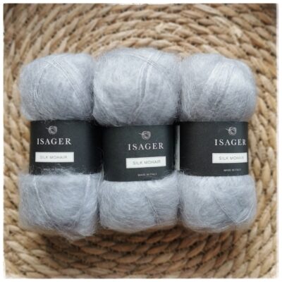 <i>Uusi!</i> Silk Mohair, 48 hopeanharmaa